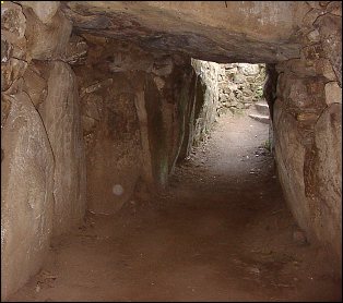 view of the entrance from the chamber