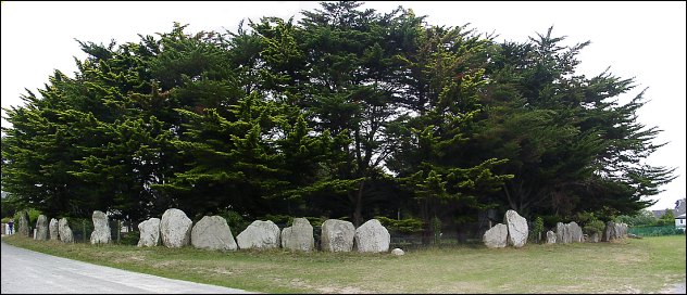 cromlech at St-Pierre Quiberon