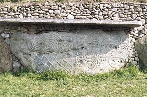 Knowth kerb-stone