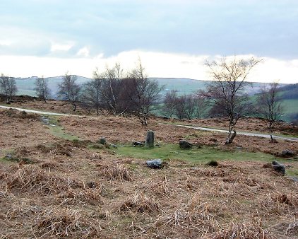 Stoke Flat Stone Circle, Derbyshire