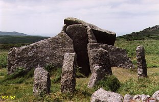 Zennor Quoit Dolmen, Cornwall