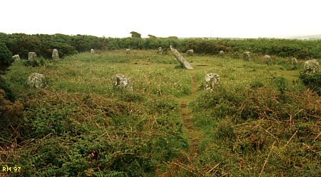 Boscawen-Un Stone Circle, Cornwall