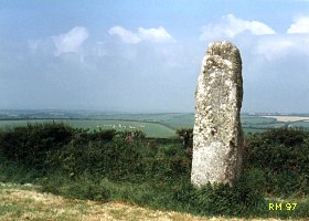 Pipers Standing Stone, Cornwall
