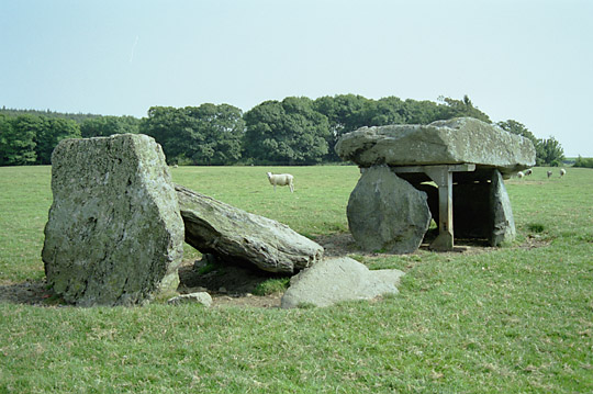 Pressaddfed Burial Chambers Dolmen, Anglesey