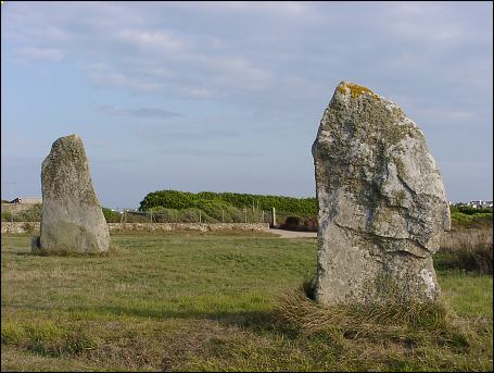 Manémeur Standing Stone, Brittany