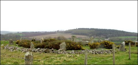 Strichen Stone Circle, Aberdeenshire