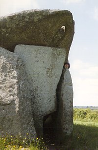 Trethevy Quoit Dolmen, Cornwall