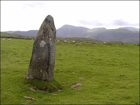 Rhiwgoch Standing Stone, Gwynedd