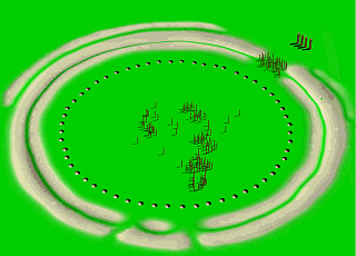 Stonehenge Phase 2 - wooden poles